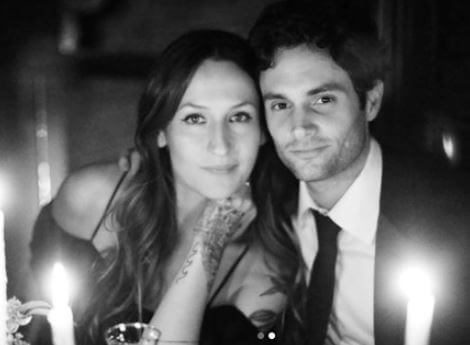 James Badgley parents Penn Badgley and Domino Kirke celebrated their wedding twice in 2015.